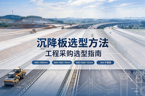 讷河沉降板选择方法