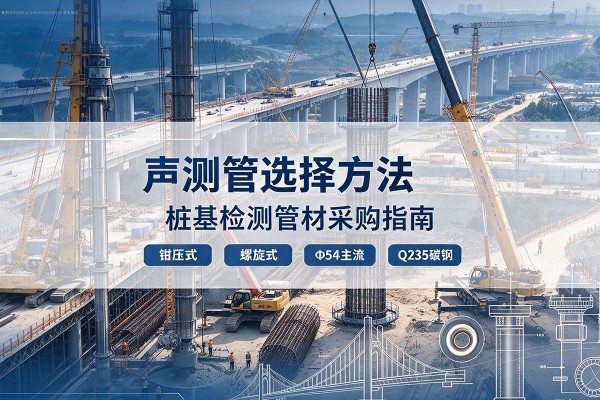 讷河声测管选型标准