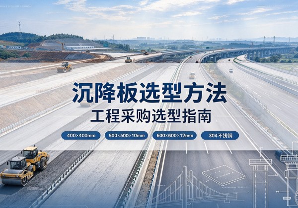 讷河沉降板选择方法